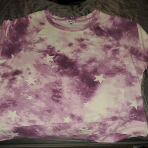 Women's New without Tags Sweatshirt Purple Tie Dye